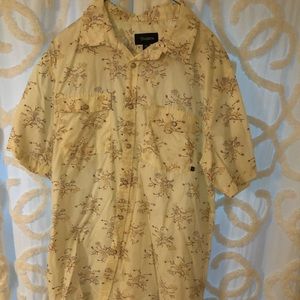 Brixton shirt. Snap front